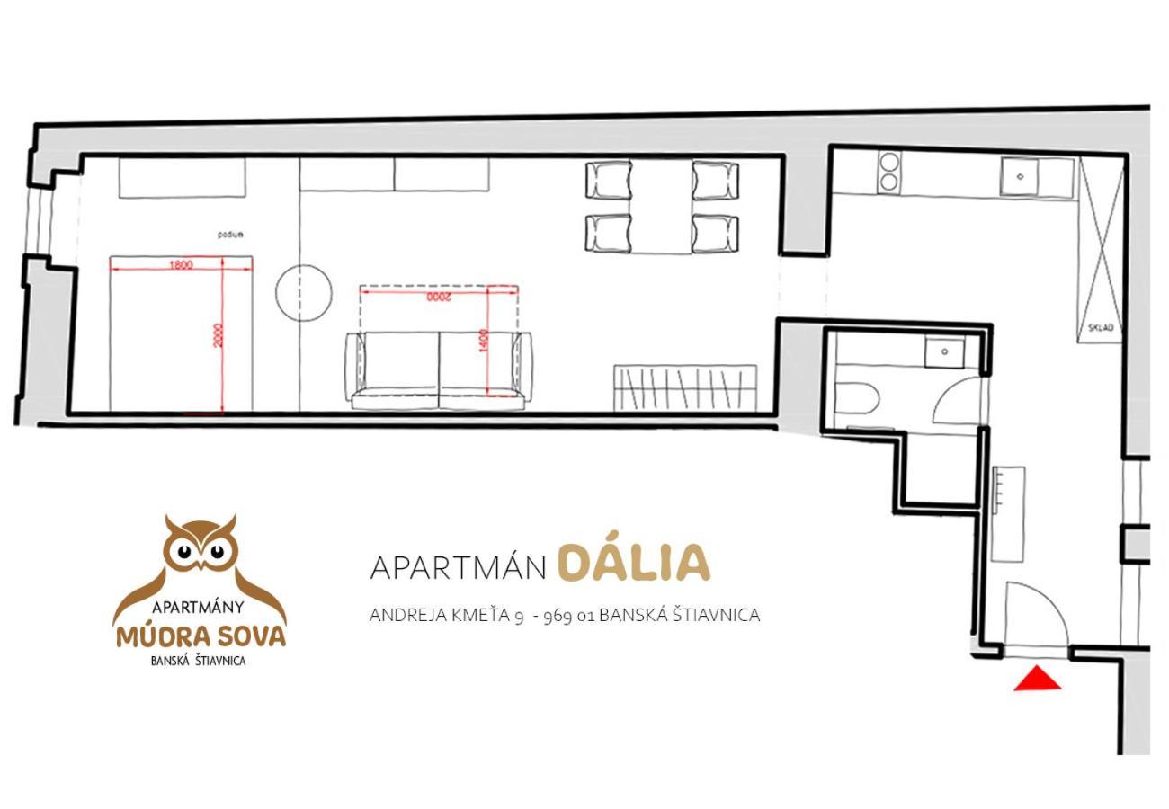 Apartmany Mudra Sova Banská Štiavnica Exteriér fotografie